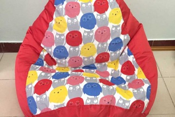 Ghế lười hạt xốp hình giọt nước size M