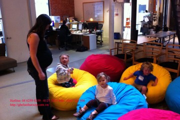 Ghế lười hạt xốp hình tròn size S