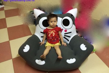 Ghế lười hạt xốp hình hoạt hình – món quà độc đáo cho trẻ nhỏ