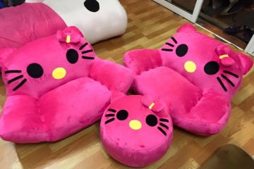 Ghế lười thú bông nhân vật hoạt hình size M