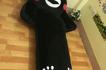 Giường lười sofa đơn hình Kumamon