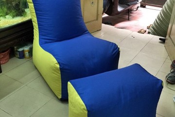 Ghế lười hạt xốp dáng sofa F2