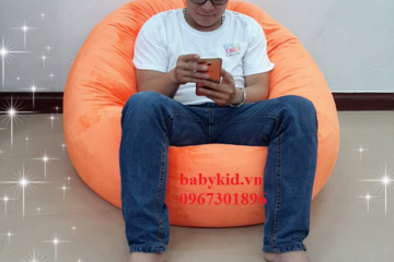 Ghế lười hạt xốp hình tròn T2