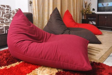Ghế lười hạt xốp hình thuyền size L