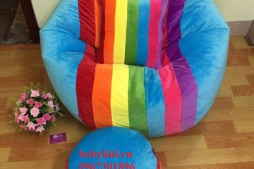 Ghế lười hạt xốp hình tròn T3