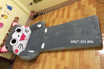 Giường lười sofa đơn hình mèo Chii