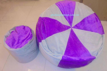Ghế lười hạt xốp hình tròn T9