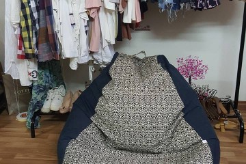 Ghế lười hạt xốp hình quả lê L12