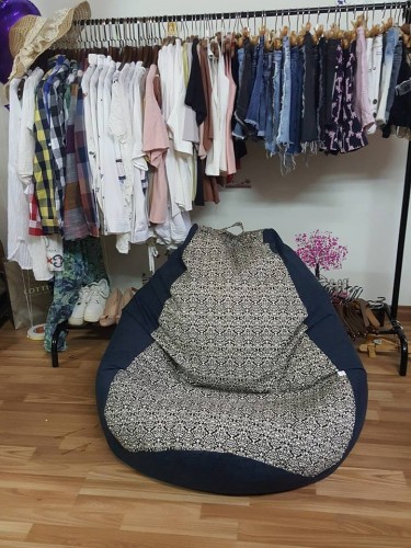 Ghế hạt xốp hình quả lê L12