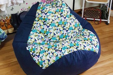 Ghế lười hạt xốp hình quả lê L14