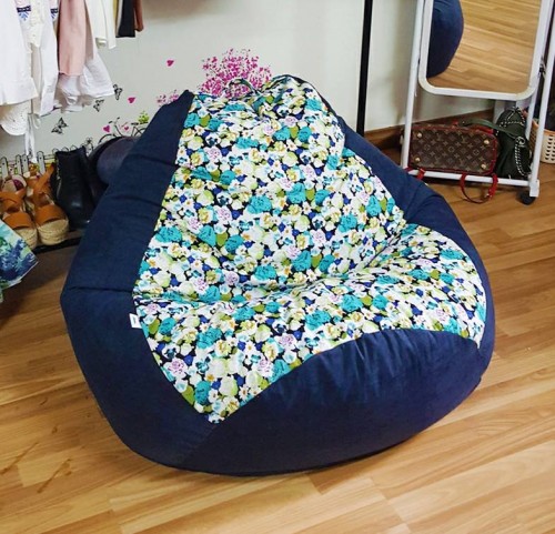 Ghế hạt xốp hình quả lê L14 size L