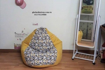 Ghế lười hạt xốp hình quả lê GL020 Size M