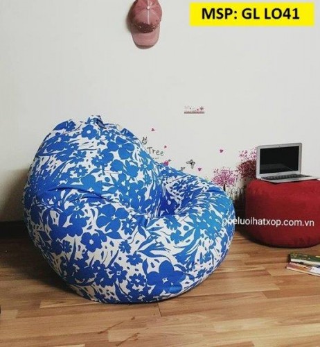 Ghế lười hạt xốp dáng quả lê GL L041(L) (2)