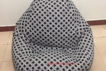 Ghế lười hạt xốp dáng quả lê GL L043 (L)