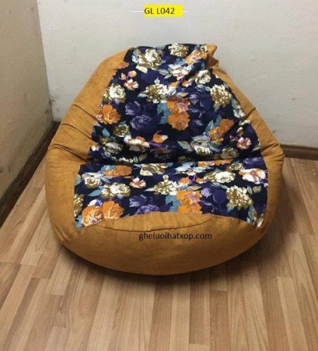 ghế lười hạt xốp dáng quả lê.-7jpg