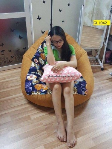 ghế lười hạt xốp dáng quả lê.-9jpg
