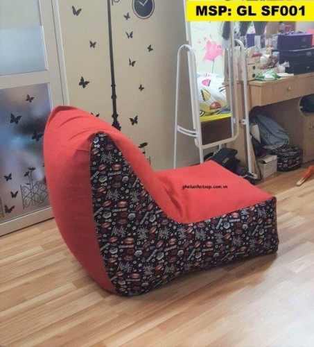 Ghế hạt xốp dáng sofa họa tiết GL SF001 (6)