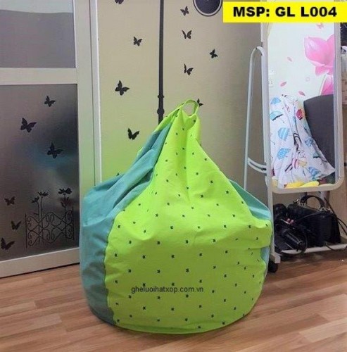 Ghế lười hạt xốp dáng lê GL L004 cho bé (S) (2)