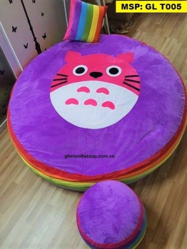 Ghế lười hạt xốp hình tròn nhung GL T005 (XXL) (3)