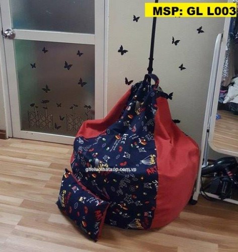 Gối hạt xốp dáng lê size S GL L003 cho bé