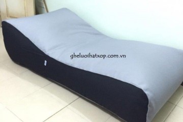 Ghế lười hạt xốp dáng sofa kiểu giường nằm SF008