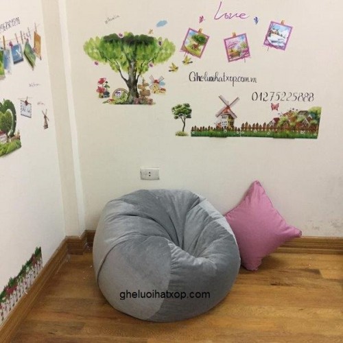 ghế tròn nhung size M (1)