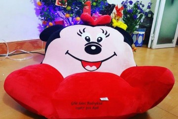 Ghế lười hình thú Minie đỏ GL BB001 (S)