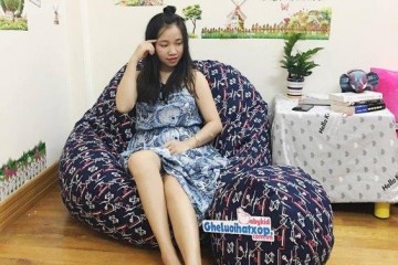 Ghế lười dáng lê chất cotton GL L078 (L)