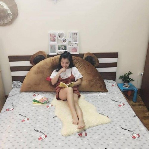 goi tua dau giuong hinh gau (1)