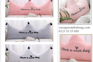 Gối đầu giường BBK hình Vương Miện GĐ002