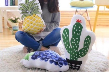 Gối ôm trang trí Home’s Babykid hình hoa quả