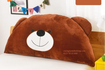 Gối tựa đầu giường BBK gấu Brown GĐ001