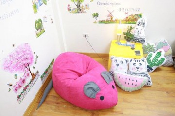 Ghế lười hình chuột hồng GL C081