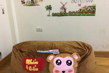 Ghế lười dáng oval hình khỉ GL O080 (L)