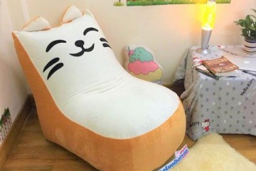 Ghế lười dáng sofa hình mèo SF009