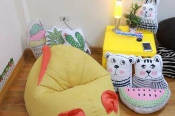 Ghế lười hình chuột vàng GL C085