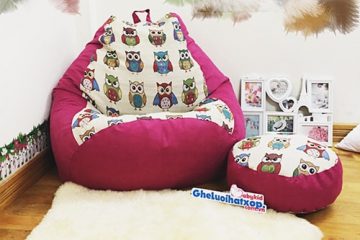 Các mẫu ghế lười hạt xốp cháy hàng dịp cuối năm