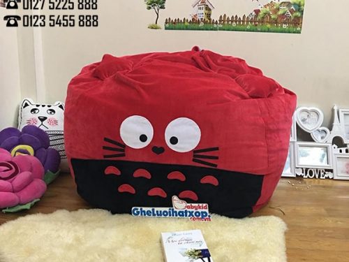 ghe hat xop totoro mau do