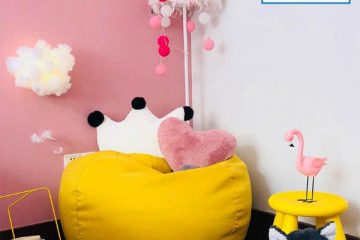 MÀU VÀNG – màu của hạnh phúc, lạc quan, sự giác ngộ và sự sáng tạo – bạn nghĩ sao nếu đó là ghế lười hạt xốp nhà BABYKID