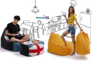 Làm sao để tổ ấm ĐẬM DẤU ẤN RIÊNG, sáng tạo mà vẫn hài hòa – ghế lười hạt xốp – phù hợp với nhiều không gian và các phong cách trang trí