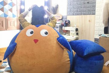 Ghế lười hình thú chim cánh cụt GL L206