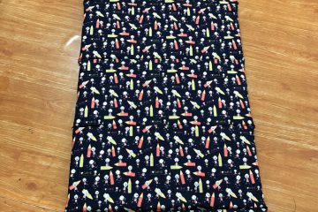 Đệm gấp văn phòng vỏ bọc cao cấp DG008 – họa tiết ngộ nghĩnh