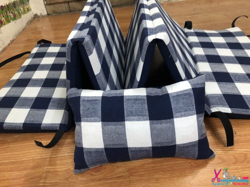 Đệm gấp văn phòng vỏ bọc cotton cao cấp DG011 (8)