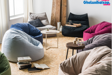 Ghế lười hạt xốp được sử dụng ở những đâu?