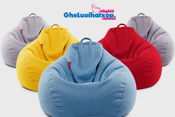 Những mẫu ghế lười hạt xốp – bean bag chair được ưa chuộng nhất thế giới