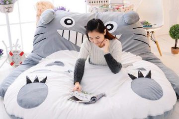 NỆM THÚ BÔNG TOTORO – GIƯỜNG THÚ SIÊU HOT, SIÊU ÊM