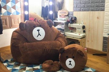 Ghế lười hình thú Gấu nâu cực xinh GL L09