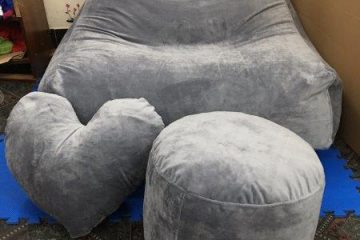 Gối hạt xốp Babykid sofa giường chất nhung GL SF031