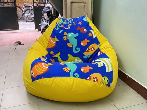 Gối lười dáng lê họa tiết cá mix GL L083 (L) (4)