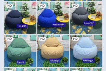 Ghế lười hạt xốp chống thấm mẫu mới nhất